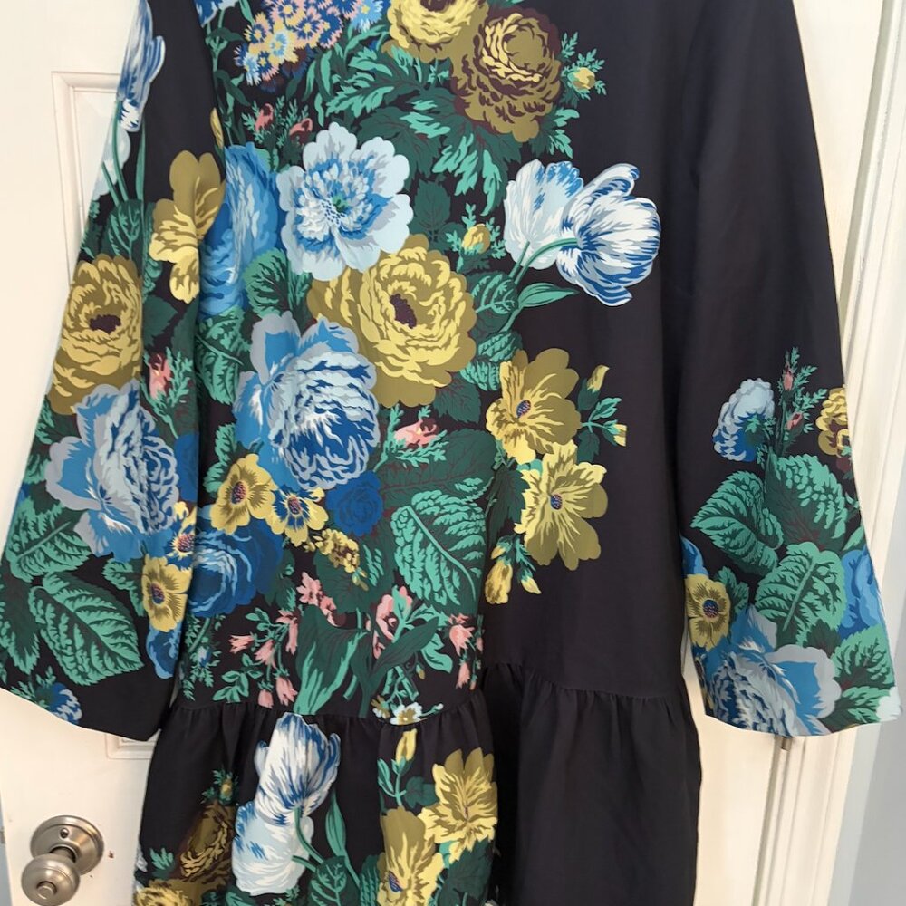 Tuckernuck Black Verdant Floral Pierce Dress - Size XXL - Picture 7 of 9